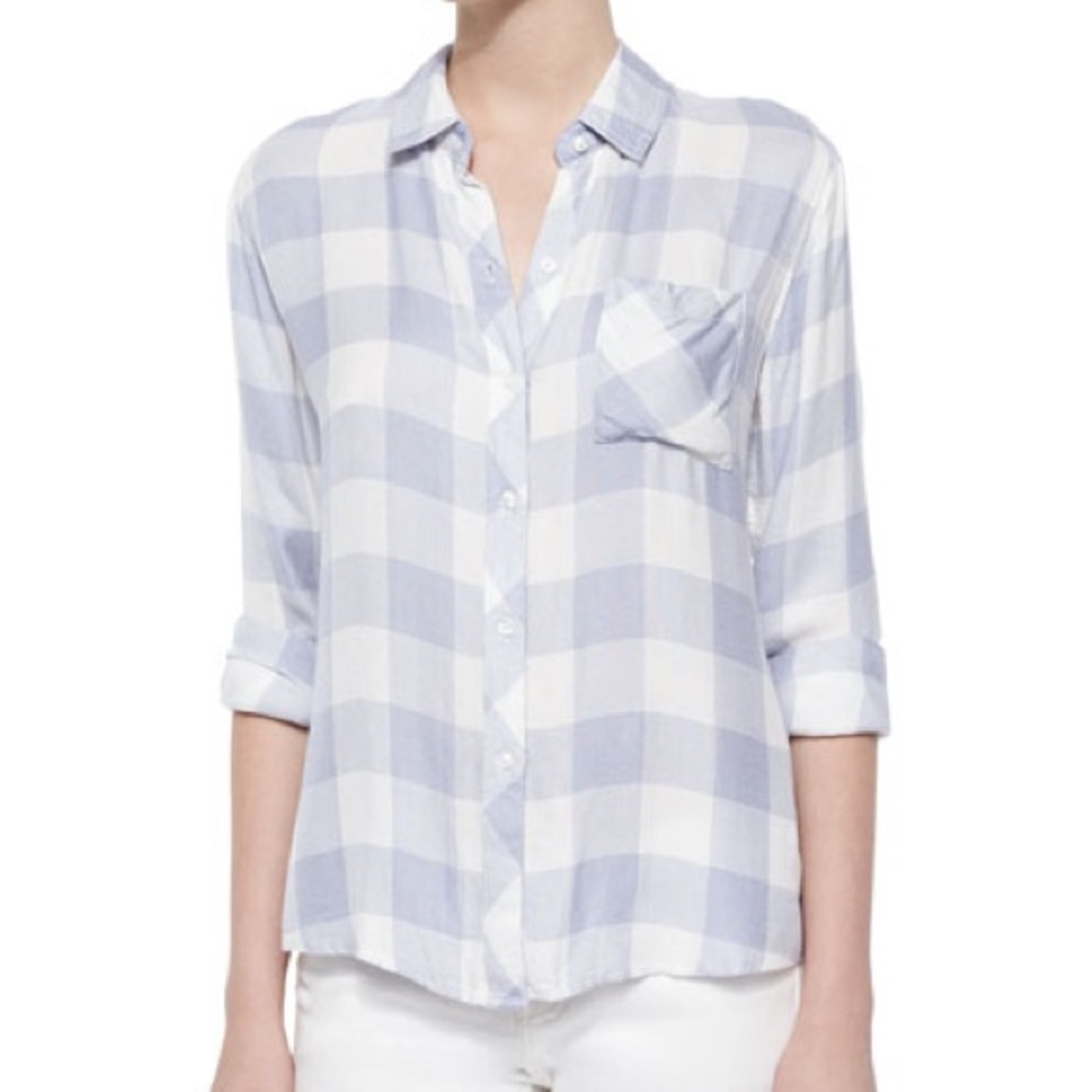 Rails Blue Buffalo Plaid Shirt